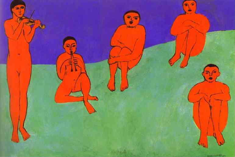 Анри Матисс (Henri Matisse). Музыка (La Musique)
