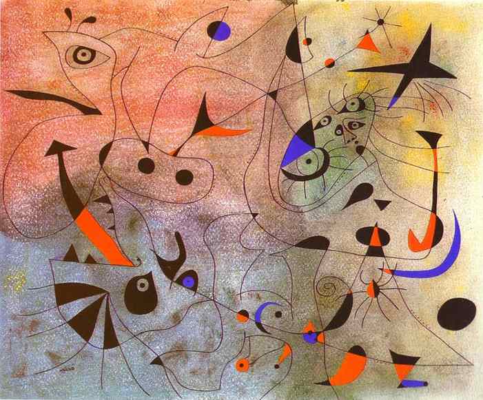 Хуан Миро (Joan Miro). Созвездие: Утренняя звезда (Constellation: The Morning Star)