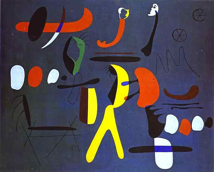 Хуан Миро (Joan Miro). Живопись (Painting) (1)