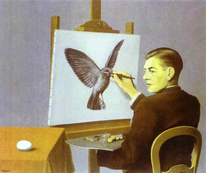 Рене Магритт (Rene Magritte). Проницательность (Perspicacity)