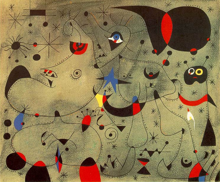   (Joan Miro).  (Nocturne)