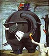 Макс Эрнст (Max Ernst). Целебес или слоноподобие слона (Celebes or Elephant Celebes)