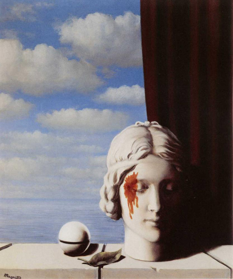   (Rene Magritte).  (Memory)