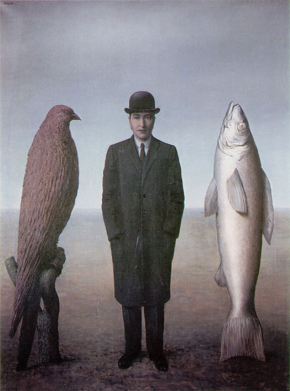   (Rene Magritte).   (Presence of Mind)